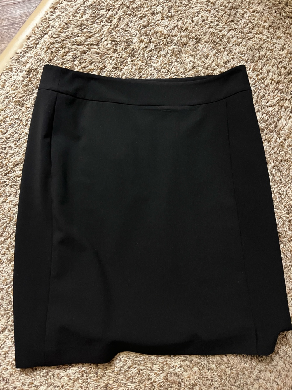 DKNY Black Tailored Pencil Skirt